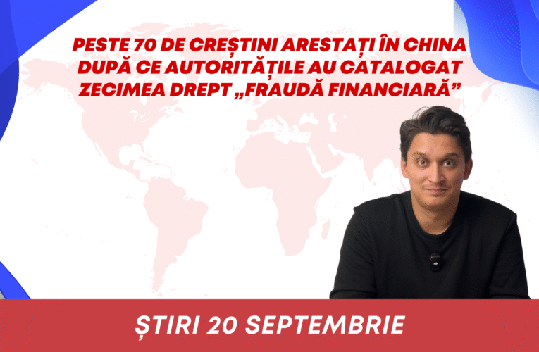 Peste 70 de creștini arestați în China după ce autoritățile au catalogat zecimea drept „fraudă financiară”